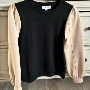 Black and Beige Women's Sweater